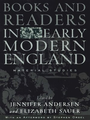 cover image of Books and Readers in Early Modern England